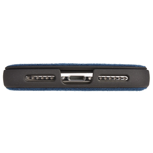 パワーサポート iPhone X用 Ultrasuede Flip Case Blue PGK-91-イメージ3