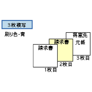 ヒサゴ 請求書 得意先元帳付 3P 200セット GB69-イメージ2