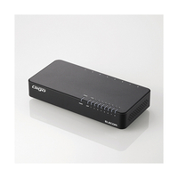 エレコム 1000BASE-T対応 スイッチングハブ(8ポート) ブラック EHC-G08PN2-JB