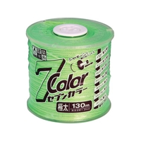 たくみ 7COLOR 極太 グリーン 130M 蛍光グリーン130約1.2ナイロン FC185JN-7515383