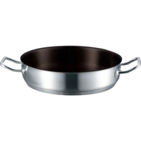 江部松商事 EBM/18-8 プロシェフ IH 外輪鍋 28cm 蓋無ノンスティック FC732LZ-8888350