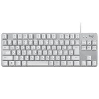 ロジクール メカニカルキーボード REDリニア K835 TKL オフホワイト/シルバー K835OWR