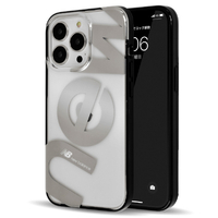 エム・ディー・シー iPhone 13 Pro用new balance [クリアケース/new/シルバー] MD-74902-2