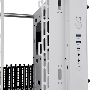 Thermaltake PCケース Core P3 TG Pro Snow Edition ホワイト CA1G400M6WN09-イメージ3