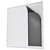 Thermaltake PCケース Core P3 TG Pro Snow Edition ホワイト CA1G400M6WN09-イメージ7