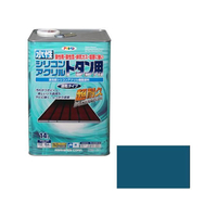アサヒペン 水性シリコンアクリルトタン用 14L オーシャンブルー FC254PP