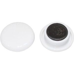 ミツヤ カラーマグネット 20mm 白 12個×5 FC077SJ-BX2-CM20WH-イメージ2