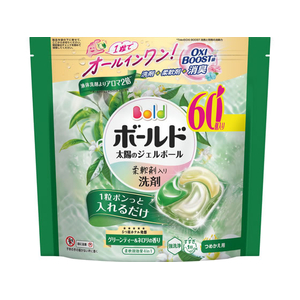 Ｐ＆Ｇ ボールド ジェルボール4D グリーンティー&ネロリ 詰替 60個 FCK100C-イメージ1