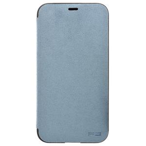パワーサポート iPhone X用 Ultrasuede Flip Case Sky PGK-92-イメージ3
