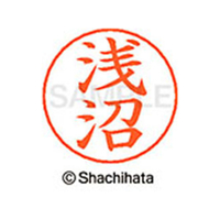 シヤチハタ ネームペン用ネーム シルバー 既製 浅沼 FC45837-X-GPS-0066