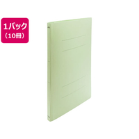Forestway フラットファイルライト A4タテ とじ厚15mm 緑 10冊 FCE918U-FRW-213273