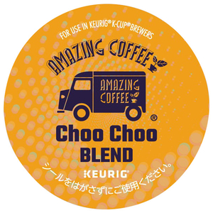 KEURIG キューリグ専用カプセル AMAZING COFFEE Choo Choo BLEND 8g×12個入り K-Cup SC1947-イメージ1