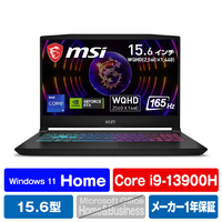 MSI ノートパソコン Katana 15 B13V ブラック KATANA15B13VFK879JP