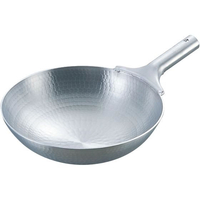 中尾アルミ製作所 アルミ 打出 中華片手鍋 39cm FC545KY-0198000