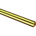 光 アングル型スポンジ 30mm×0.45m 8t 茶 茶308貼付タイプ FC088GD-4739931