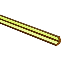 光 アングル型スポンジ 30mm×0.45m 8t 茶 茶308貼付タイプ FC088GD-4739931