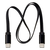 アイネックス USB2．0 Type-Cケーブル PD60W ソフト&フラット 0．5m ブラック U20CC-MM05P6F-イメージ2