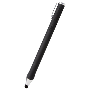 エレコム ボールペン型タッチペン ブラック P-TPBPENBK-イメージ1