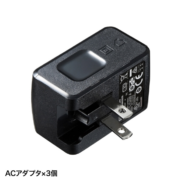 サンワサプライ ワイヤレス分配HDMIエクステンダー(2分配) VGA-EXWHD7N HDCP ディスプレイ 出力機器もHDCPに対応している必要があります 対応 19pin メス×1 1×H2 1×D5 9cm