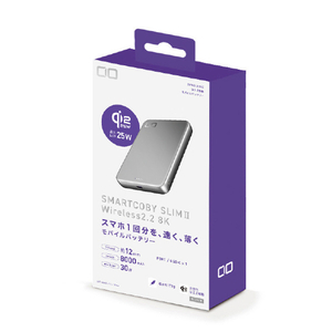 CIO SMARTCOBY SLIMII Wireless2．2 8K シルバー CIO-MB30W1C-8K-S2W25-SL-イメージ1