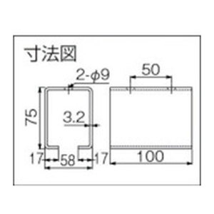 ダイケン ドアハンガー ニュートン20天井継受下 N20-HR､N40-HRドアハンガー用天井継受下 FC854FK-3814751-イメージ4