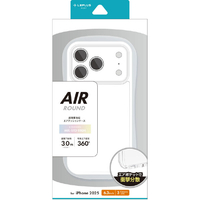 MSソリューションズ iPhone 17 Pro用超衝撃吸収エアポケットケース「AIR-ROUND」 クリア LN-IP25CAI1CL