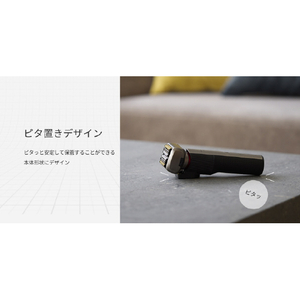 IZUMI 6枚刃シェーバー everedge ブラックニッケル IZF-E863W-K-イメージ5