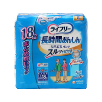 ユニ・チャーム ライフリー 長時間あんしん リハビリパンツ 5回 LL 18枚 FCR7318