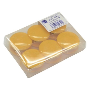 マグエックス カラーボタン 40Φ 黄 12個入り FC114KL-8293923-イメージ5