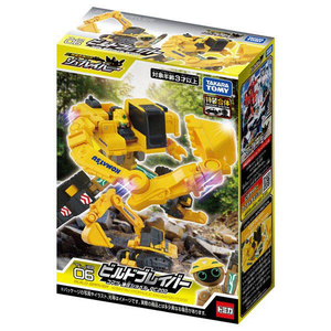 タカラトミー トミカ ジョブレイバー TJB06 ビルドブレイバー コマツ 油圧ショベル PC200 ﾄﾐｶJB06ﾋﾞﾙﾄﾞﾌﾞﾚｲﾊﾞ-ｺﾏﾂﾕｱﾂ-イメージ9