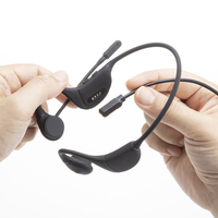 サンワサプライ MM-BTSH65BK 骨伝導ヘッドセット |エディオン公式通販