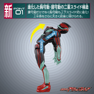 バンダイ 仮面ライダーアクションフィギュア ノクスナイト KRAFﾉｸｽﾅｲﾄ-イメージ6
