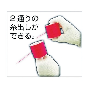 たくみ 7COLOR 細 ホワイト 500M 蛍光ホワイト500約0.5ナイロン FC186JN-7515391-イメージ3