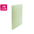 Forestway フラットファイルライト A4タテ とじ厚15mm 緑 120冊 FCE919U-FRW-213273
