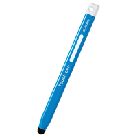 エレコム 三角型タッチペン(太) ブルー P-TPEN02BBU