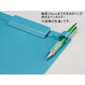 セキセイ クリップボード A4タテ 短辺とじ ブラック 1枚 F855095-SSS-3056P-60-イメージ2