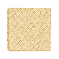シンビ キルトデザインコースター 角 #360 ゴールド FC889LN-5316140
