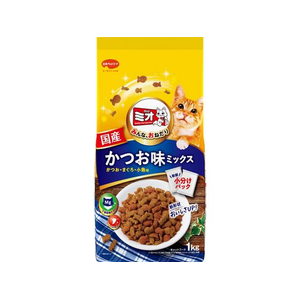日本ペットフード ミオドライミックス かつお味 1kg FCD271R-イメージ1