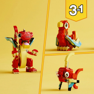 レゴジャパン LEGO クリエイター 31145 赤いドラゴン 31145ｱｶｲﾄﾞﾗｺﾞﾝ-イメージ9