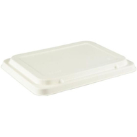 パックスタイル WB麦バガス 23-17F 共蓋 蓋のみ 白色 300枚 FC323SH-00653879