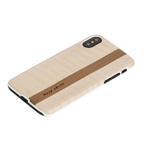 Man & Wood iPhone XS/X用天然木ケース Papiro I10494I8-イメージ2