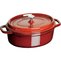 STAUB ストウブ ピコ・ココット オーバル 33cm グレナディン 40509-692 FC424LR-5915400