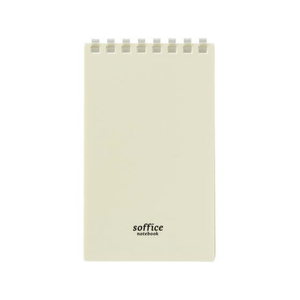 リヒトラブ ソフィーチェノート メモサイズ オフホワイト FCE615U-N3200-1-イメージ1