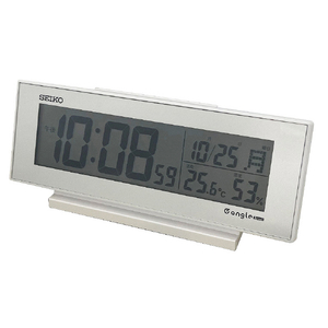 SEIKO デジタル電波目覚まし時計 e angle select BC327EW SEIKO デジタル電波目覚まし時計 e angle select BC327EW