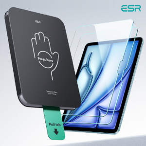 ESR iPad mini(A17 Pro/第6世代)用UltraFit 液晶保護強化ガラスフィルム 2枚入り ES28494-イメージ2