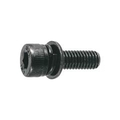 トラスコ中山 TRUSCO　六角穴付組込ボルト　三価黒P－3　サイズM5X15　8本入 B877-0515