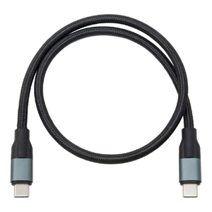 アイネックス USB3．2Gen2 Type-Cケーブル PD100W メッシュ 0．5m ブラック U32CC-MM05P10M-イメージ2