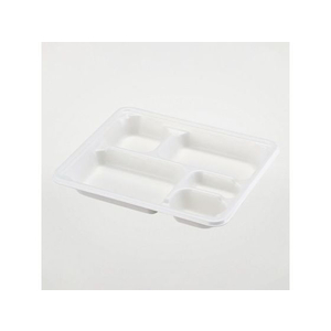 パックスタイル バガス容器 WB弁当 24-20A ラミ 本体 50枚 FC324SH-00653880-イメージ1