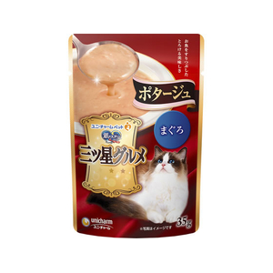 ユニ・チャーム 銀のスプーン 三ツ星グルメパウチポタージュ まぐろ 35g FCJ616N-イメージ1