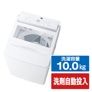 東芝 全自動洗濯機(インバーター洗濯機) ZABOON グランホワイト AW-10DPB6(W)-イメージ1